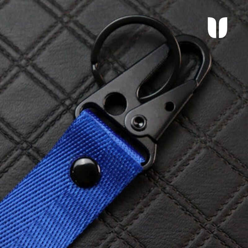 Toyota Strap Keychain Blue