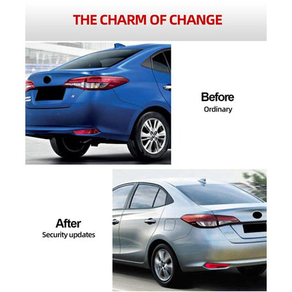 Design D Yaris Back bumper reflector