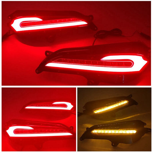Design D Yaris Back Bumper Reflector - Toyota Yaris 2020,2021,2022,2023