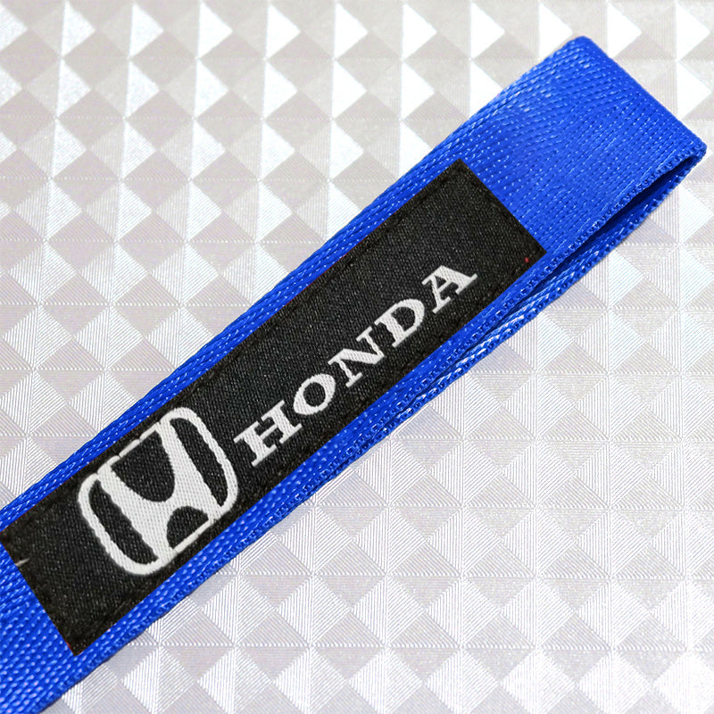 Honda Strap Keychain Blue