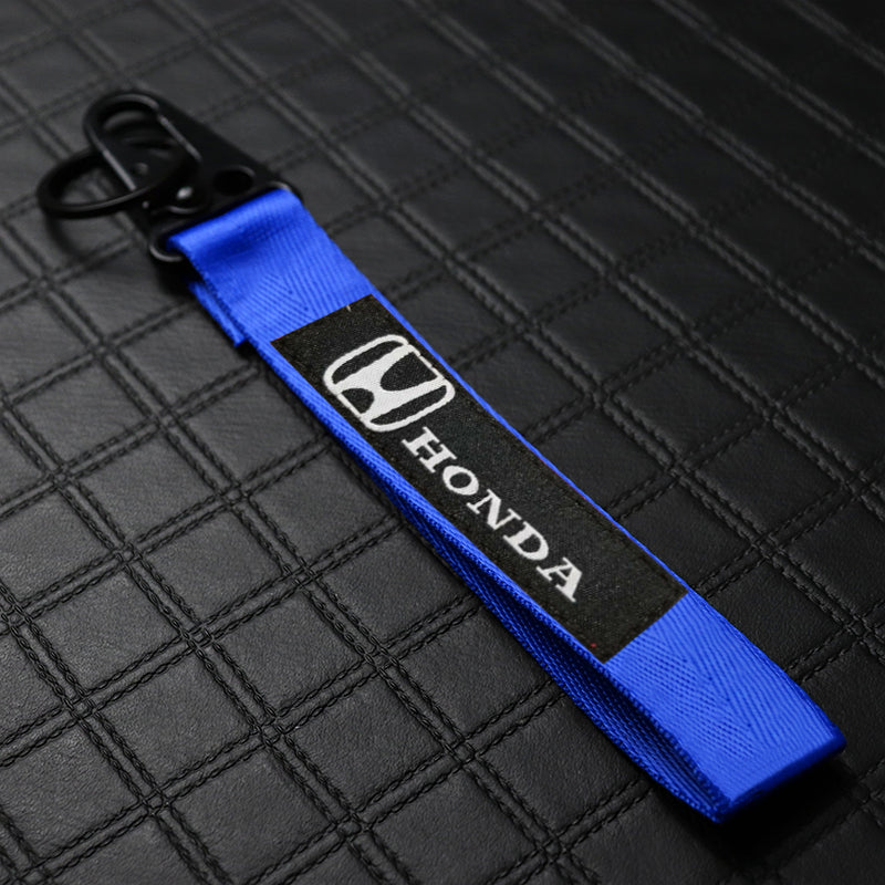 Honda Strap Keychain Blue