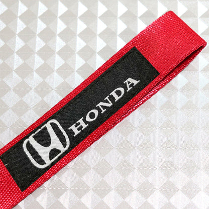 Honda Strap Keychain Red