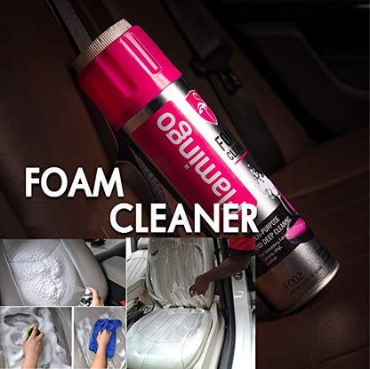 Flamingo Multi-Purpose Foam Cleaning Like Fabric, Carpet, Leather, Vinyl etc. Foam Cleaner – 650 ml