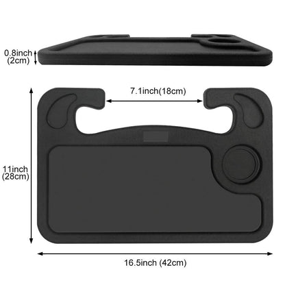 Car Dining Tray for Steering Multipurpose Easy to Carry