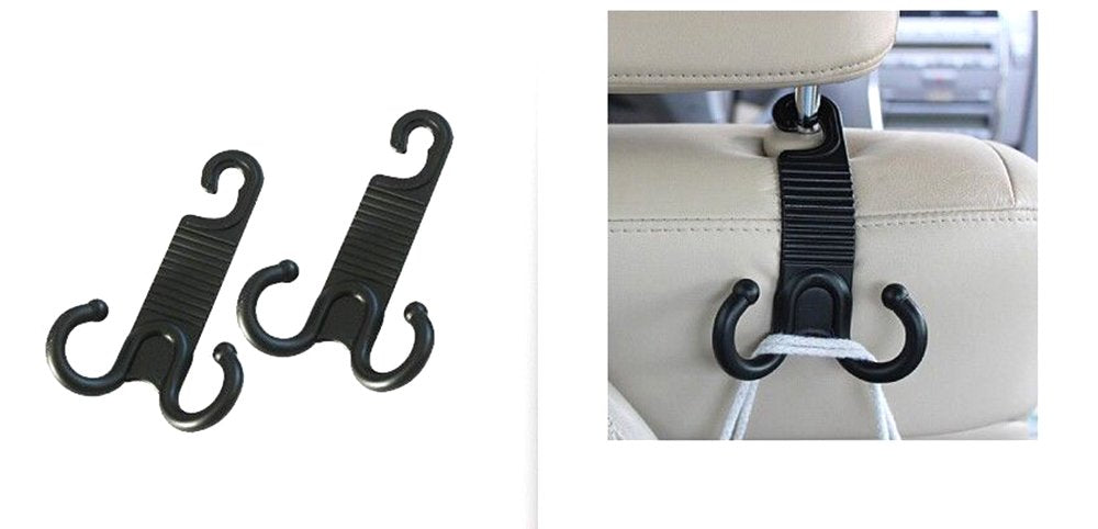 Car Organizer Headrest Hanger for Hanging bags Coats Etc