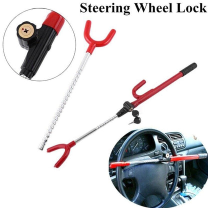 Car Safety Anti Theft lock for Steering HT-8008 Color red