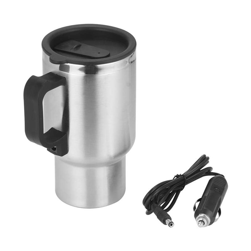 Stainless Steel Heated Mug 12V for Car use