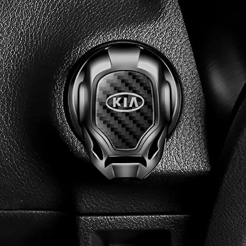 KIA Engine Start Stop Button Cover Carbon Fibre