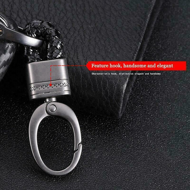 Toyota Corolla X Carbon Fibre Silicone Key cover with Keychain