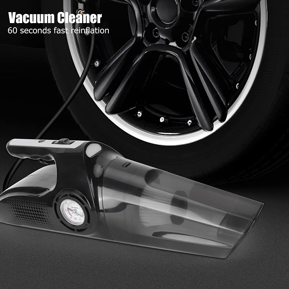 4in1 Car Vaccum Cleaner blower Tyre Inflator With All Fittings