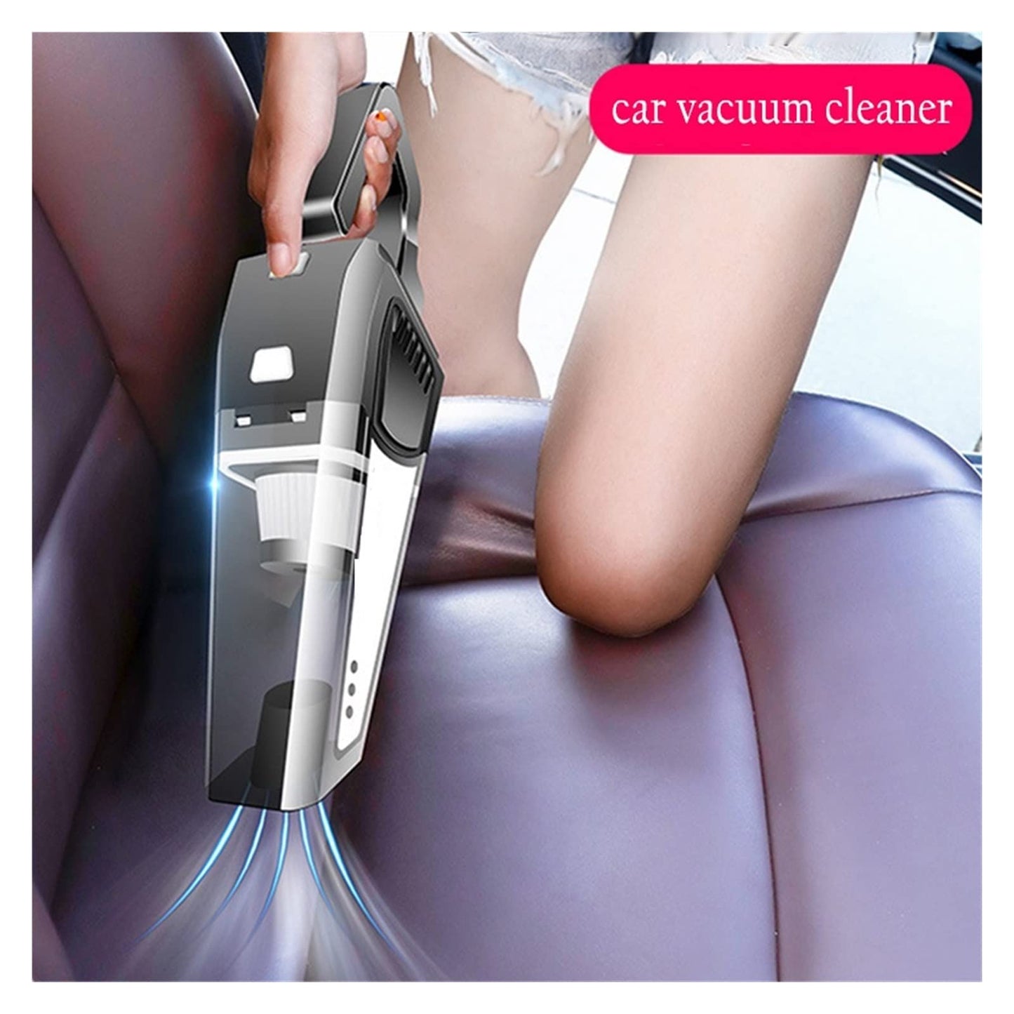 Car Vaccum Cleaner 120W High Power Vaccum Cleaner With Multiple Cleaning Brushes and Fittings