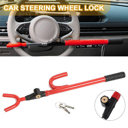 Car Safety Anti Theft lock for Steering HT-8008 Color red