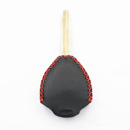 Corolla 2012 Leather Red Stich Key Cover