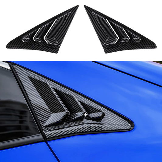 Civic X Lower Quarters Carbon Fibre-Honda Civic X 2016,2017,2018,2019,2020,2021,2022(10th Generation)