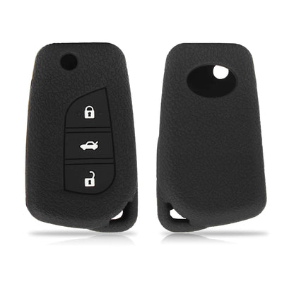 Corolla 2012 Jackinfe Silicone Key Cover Toyota Corolla 2009,2010,2011,2012,2013(E140)