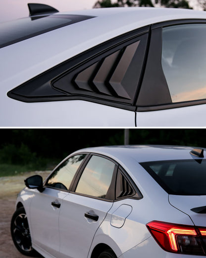 Honda Civic 2022 Inner Door Bowl Trim Carbon fiber - Honda Civic X 2016,2017,2018,2019,2020,2021,2022(10th Generation) - Carbon Fiber Pattern/Carbon Fiber