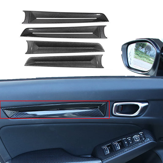 Honda Civic 2022 Door Handle Panel Cover Trim Carbon Fibre