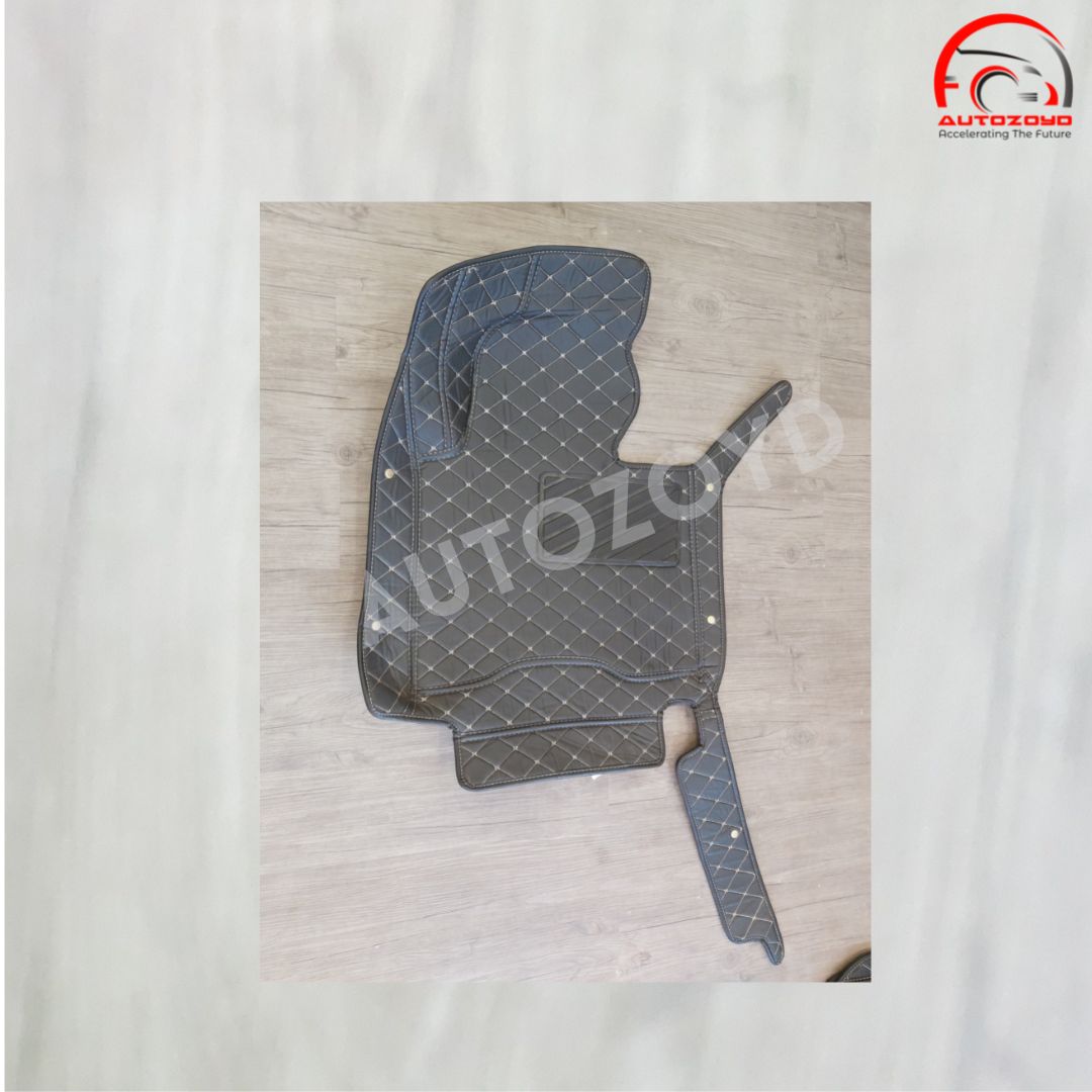 Hyundai Tucson 7D Floor Mat Black Beige Stitch