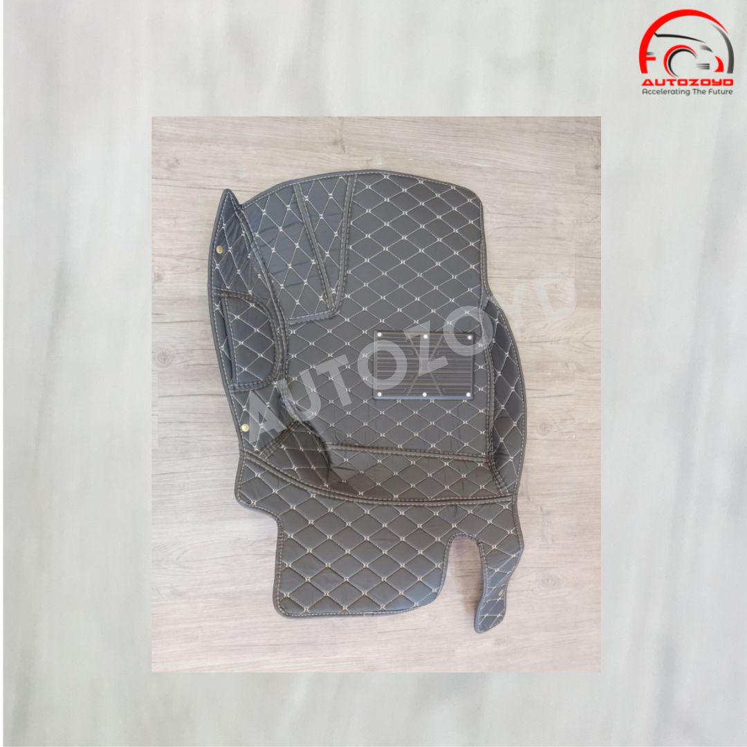 Honda City 2022 7D Floor Mats Black Beige Stitch