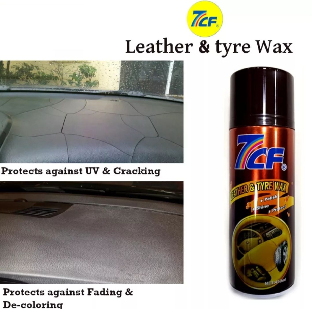 7CF Leather and Tyre Wax Brown