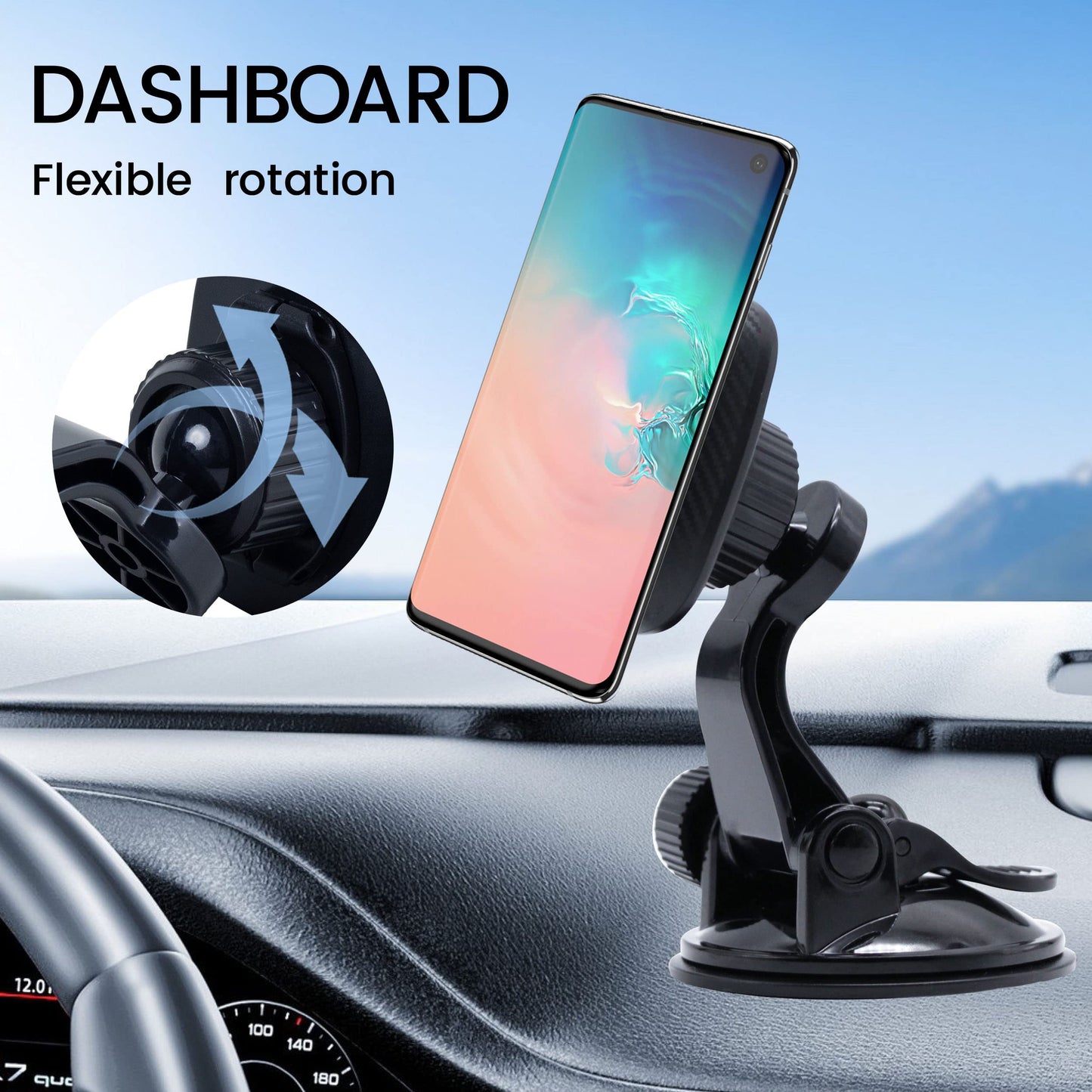 Universal 360 Degree Car Mount for Smarphones