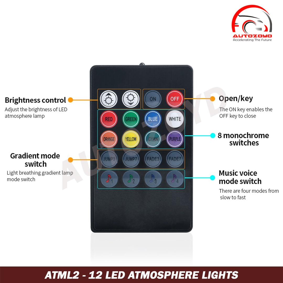 12 Led Atmosphere Lights