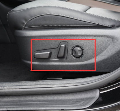 KIA Sportage Seat Control Button Trim Carbon Fiber - KIA Sportage AWD/FWD 2020,2021,2022,2023(4th Generation) - Carbon Fiber Pattern/Carbon Fiber