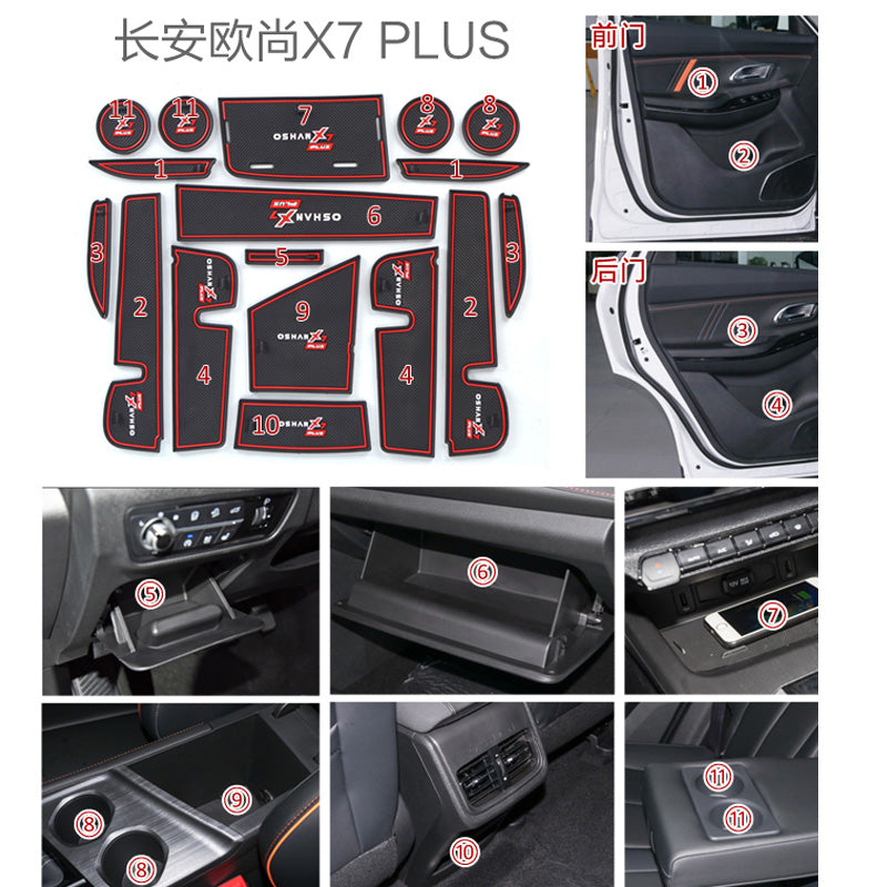 Changan Oshan X7 Interior Pvc Mats