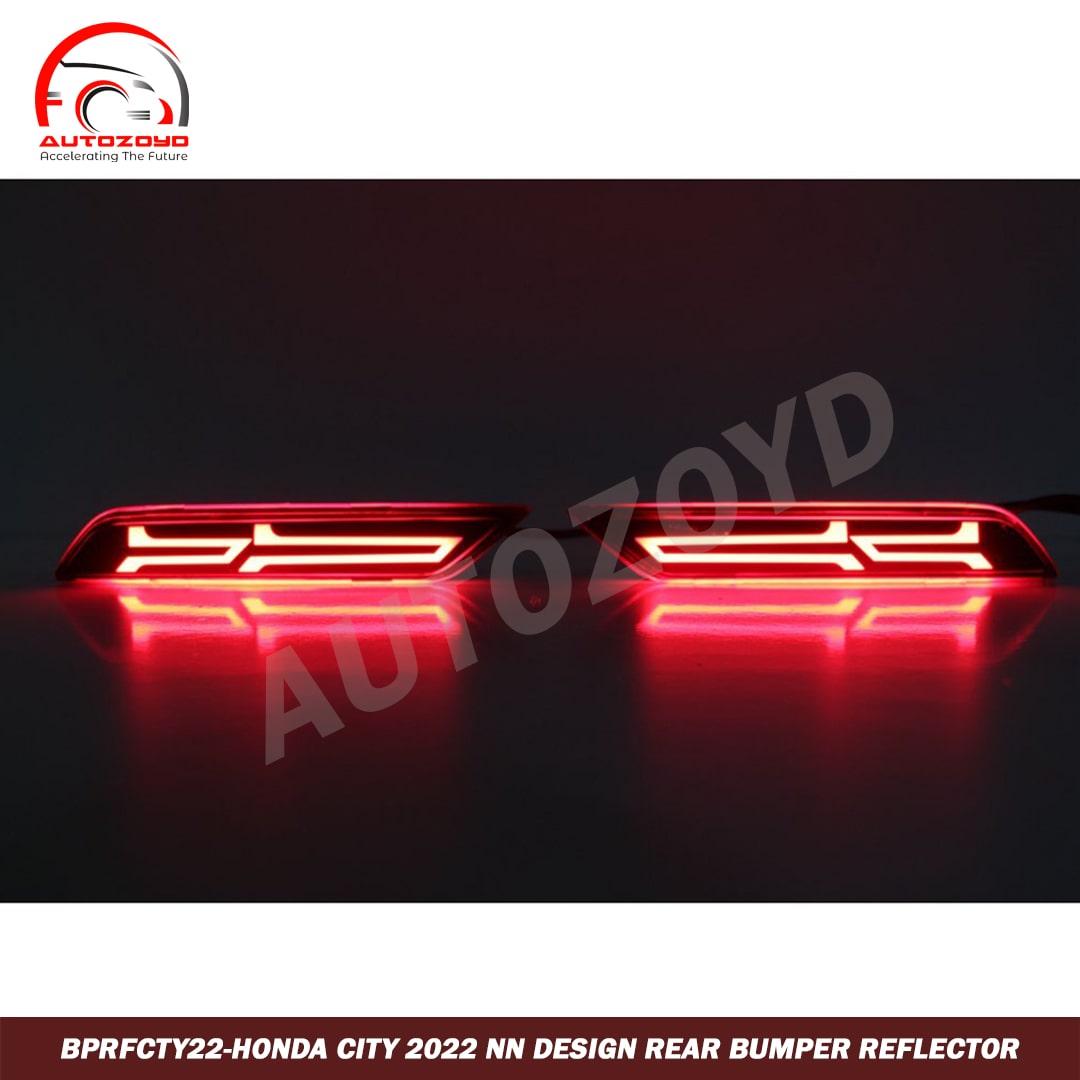 Honda City 2022 nn Design Rear Bumper Reflector