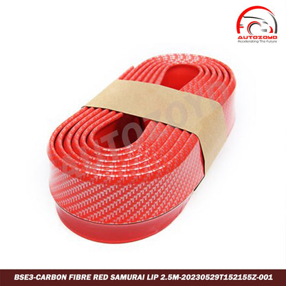 Carbon Fibre Red Samurai Lip 2.5M