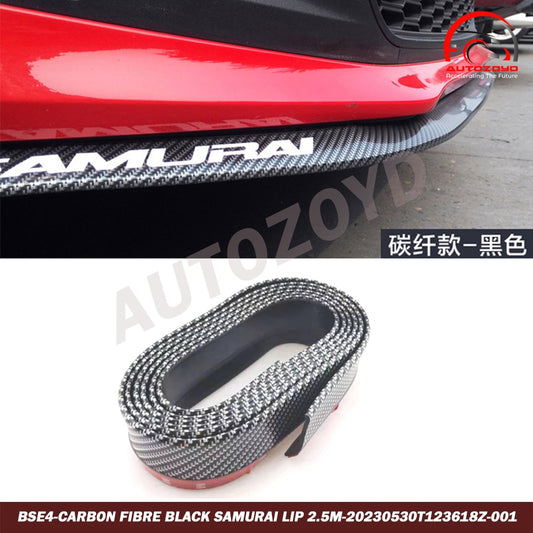 Carbon fibre Black Samurai Lip 2.5M