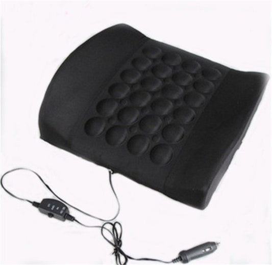 Car Massager Universal Lumbar Support 12V Operated for Office and Car Use