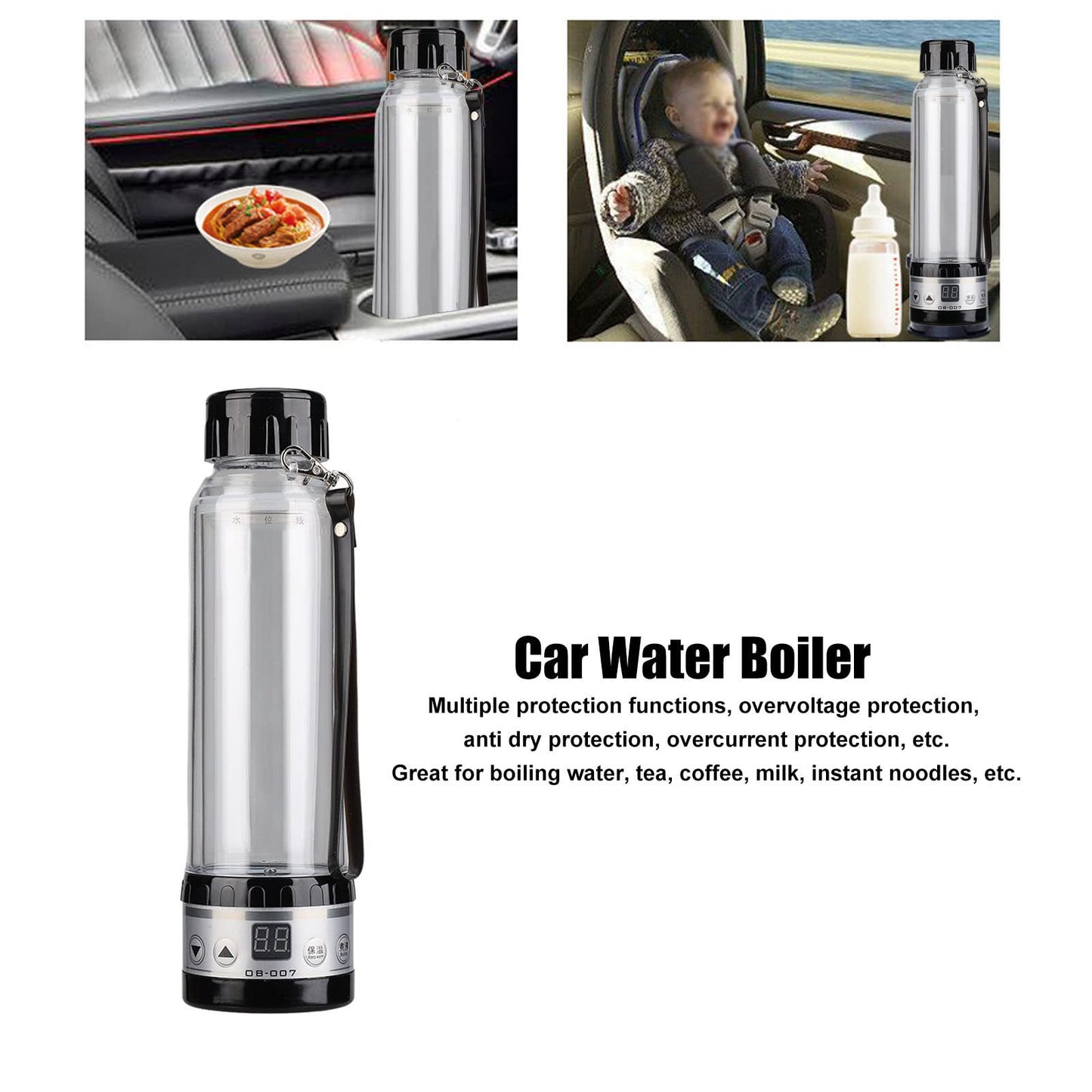 Car Heating Water Bottle 420ml