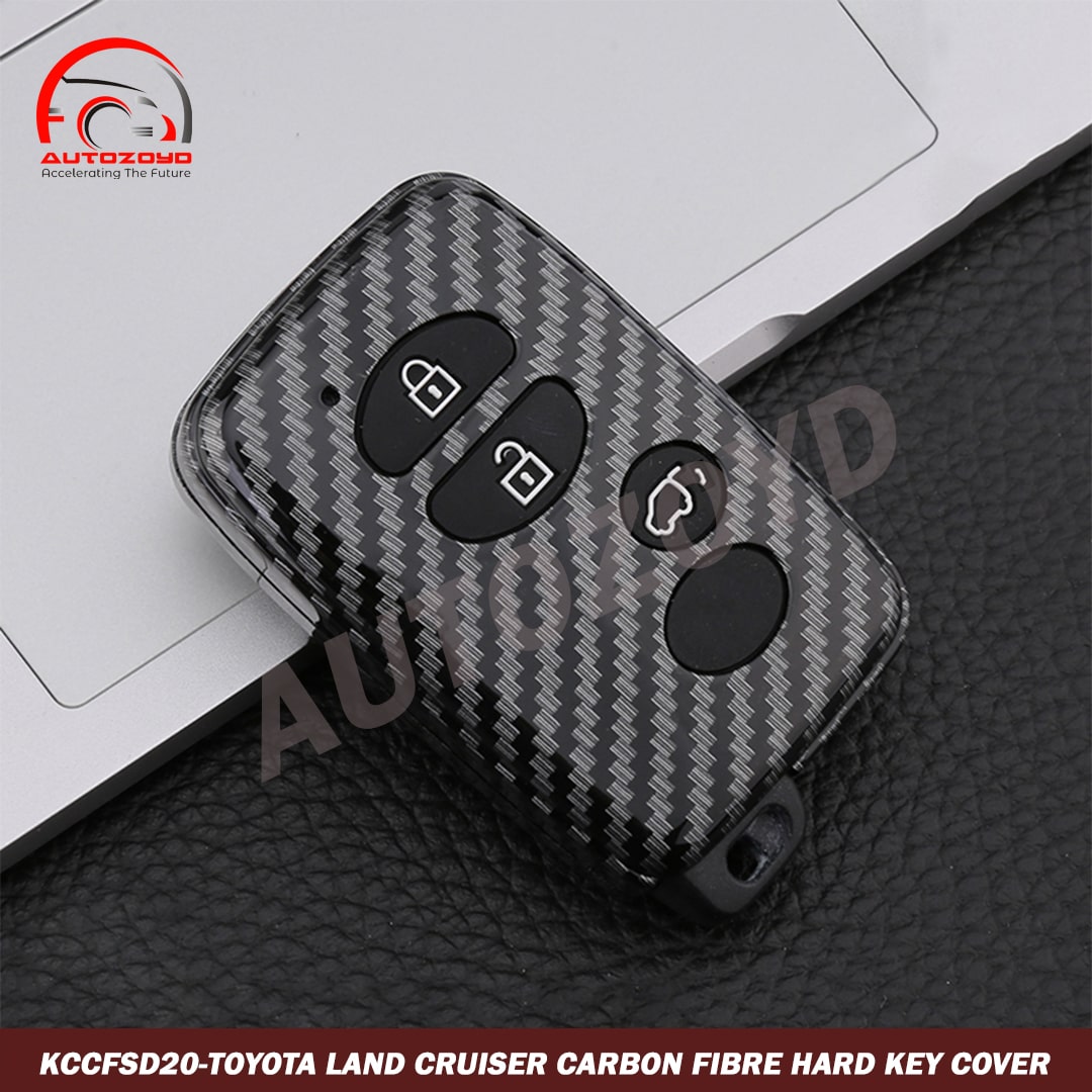 Toyota Land Cruiser Carbon Fibre Hard Key Cover