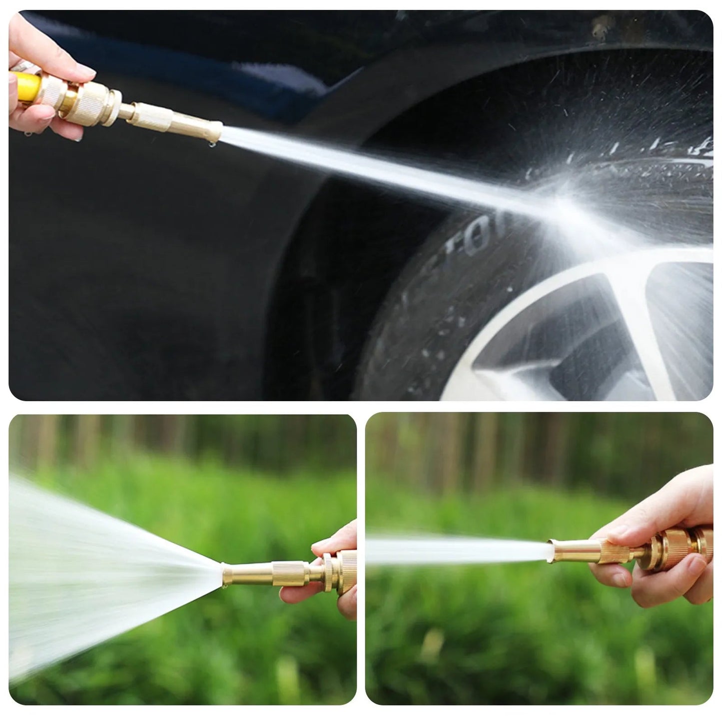 2pc Pressure Washer Nozzle Universal for All Taps- Car and Garden Use