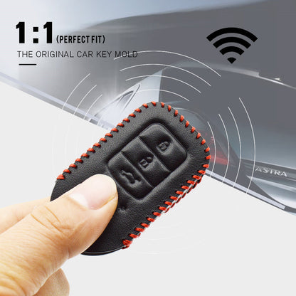 Honda Civic X Leather Red Stich Key Cover