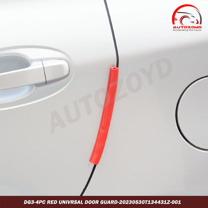 4pc Red Universal Door Guard