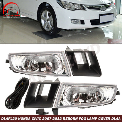 Honda Civic 2007-2012 Reborn Fog Lamp Cover DLAA