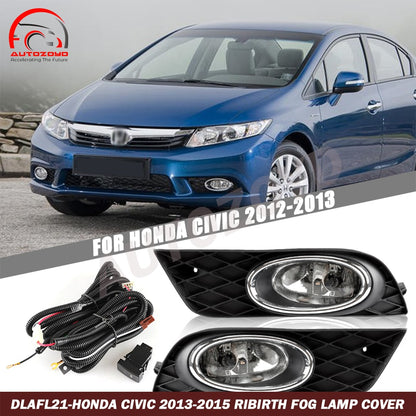 Honda Civic Rebirth 2013-2015 Fog Lamp Cover