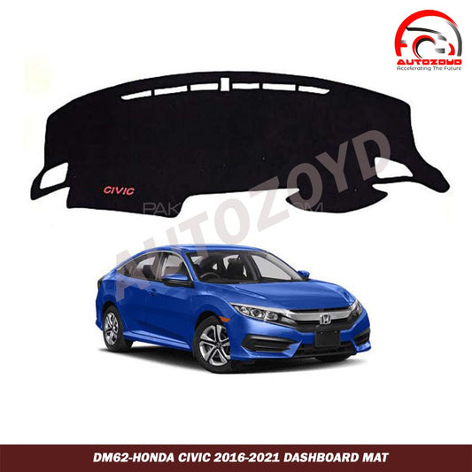 Honda Civic 2016-2021 Carpet Dashboard Mat