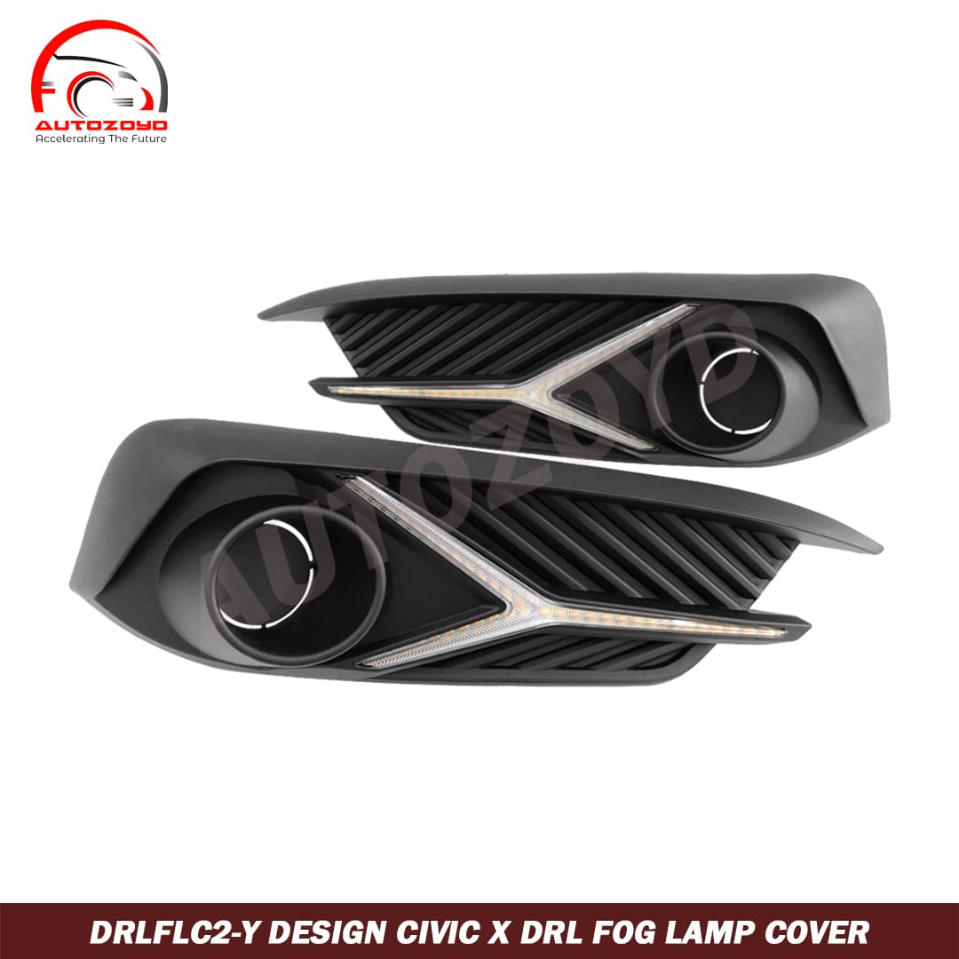 Y Design Civic X DRL Fog Lamp Cover