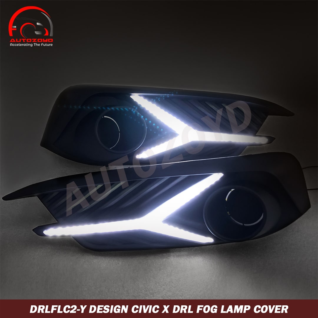 Y Design Civic X DRL Fog Lamp Cover