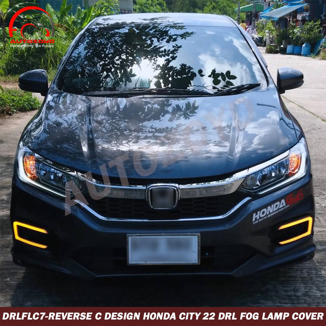 Reverse C Design Honda City 22 DRL Fog Lamp Cover