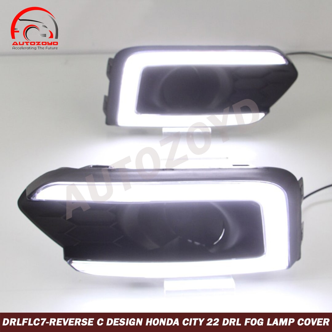 Reverse C Design Honda City 22 DRL Fog Lamp Cover