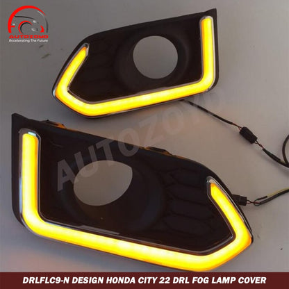 n Design Honda City 22 DRl Fog Lamp Cover