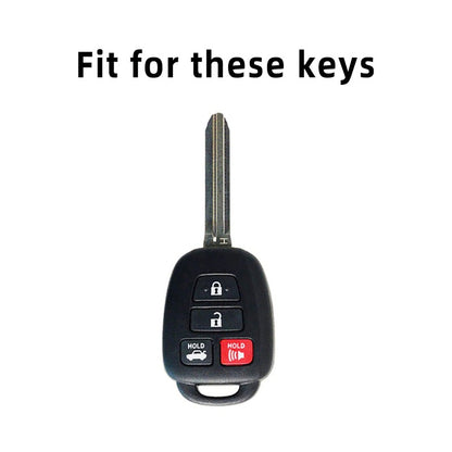 Toyota Corolla 15 Black TPU Key Cover