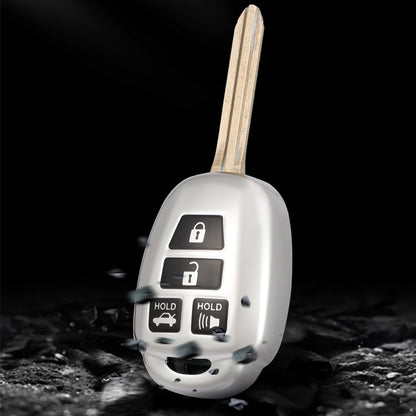 Toyota Corolla 15 Silver TPU Key Cover