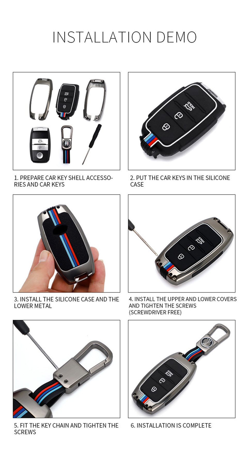 KIA Sportage Zinc Alloy Key Cover