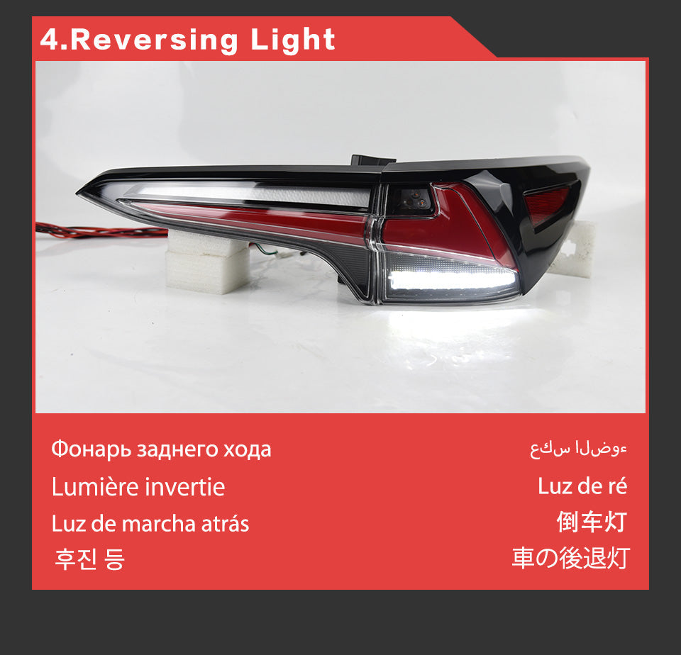 Toyota Fortuner Backlights NX200 Style