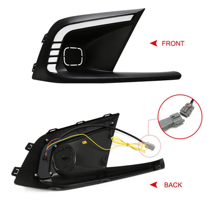 Civic 2022 Half C Design DRL Fog Lamp Cover